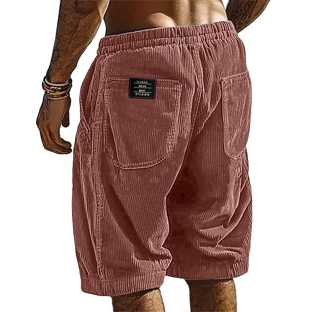 Men's Casual Corduroy Shorts
