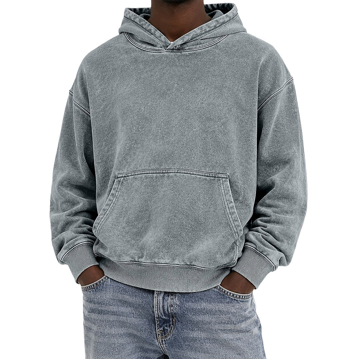Broken-In Washed Cotton Hoodie