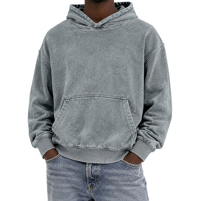 Broken-In Washed Cotton Hoodie