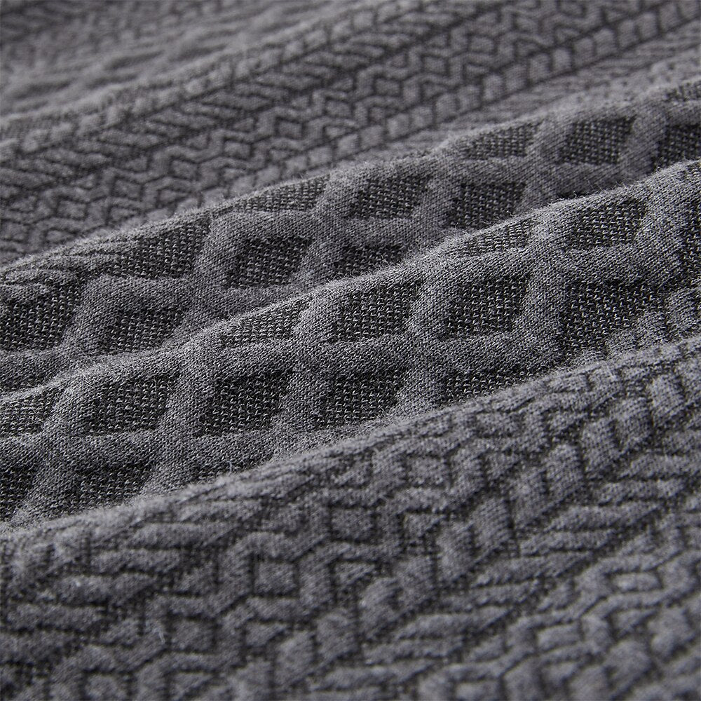 Men's Textured Jacquard Shirt