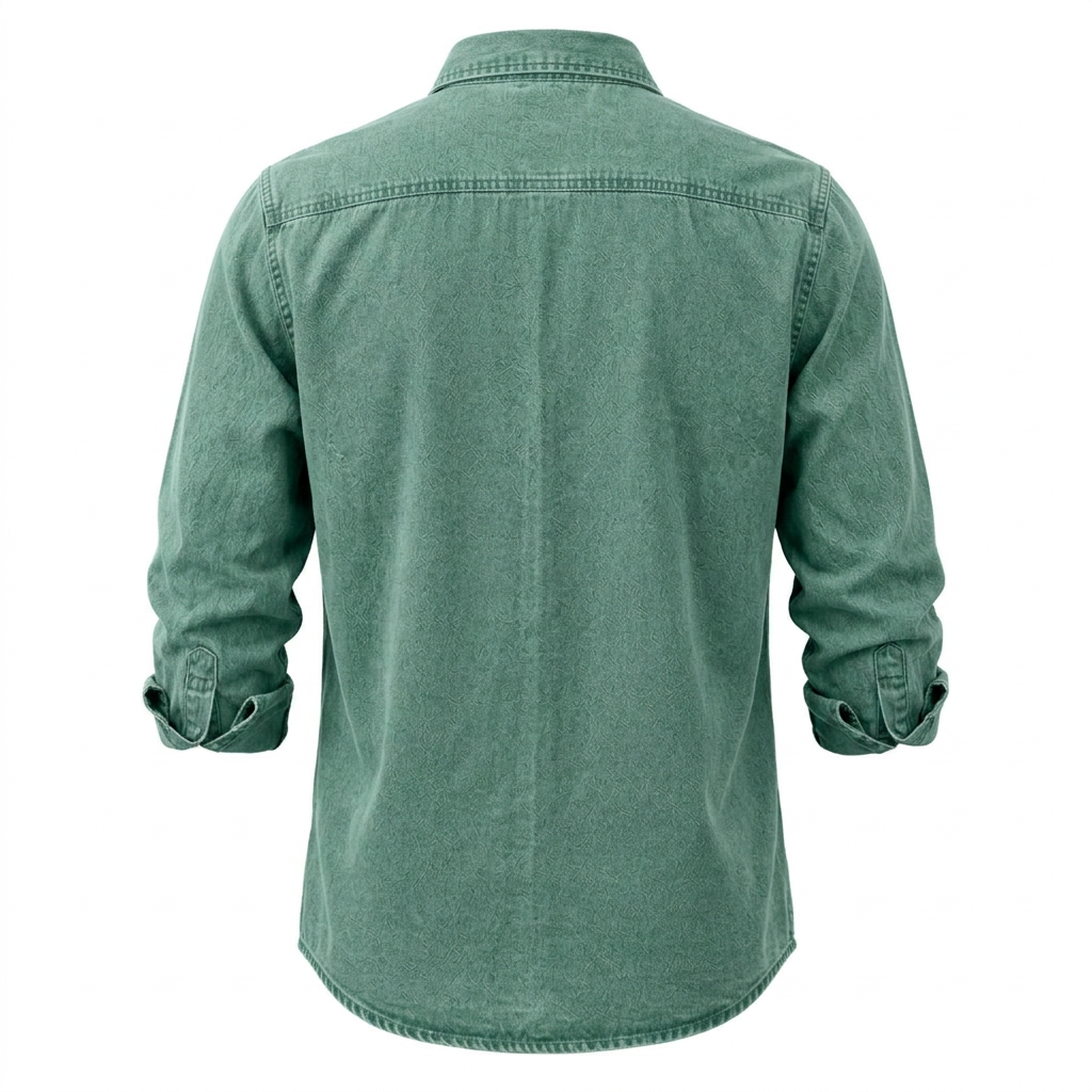 Soft Washed Cotton Casual Shirt