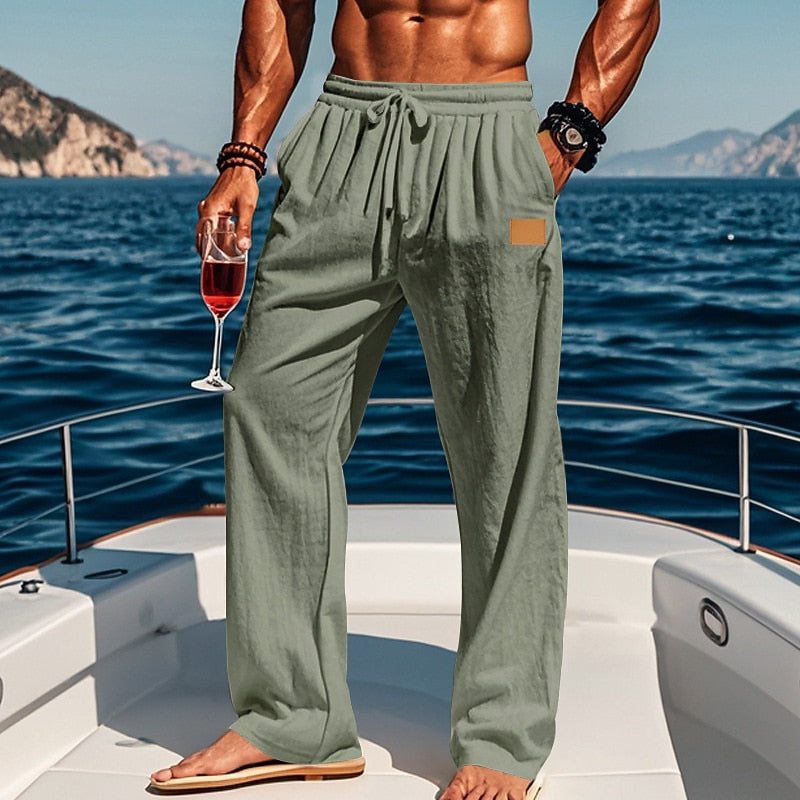 Daily Must-have Cotton Linen Pants