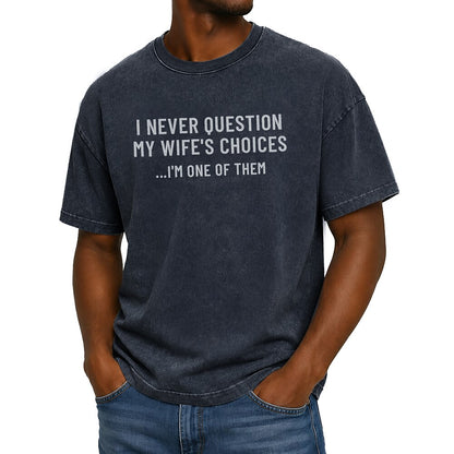 Broken-In 100% Cotton Humorous Graphic Tee