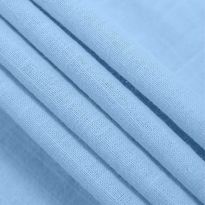 2Pcs Men's Linen Shirts Set