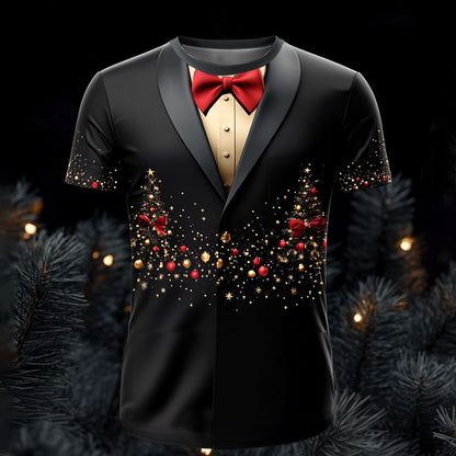 Men's Christmas Tree Graphic Costume T-Shirt