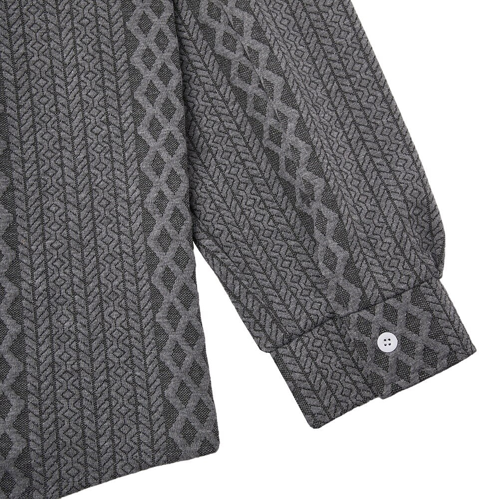 Men's Textured Jacquard Shirt