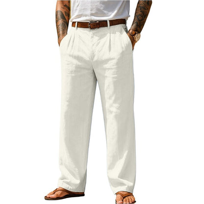 Men's Cotton Linen Baggy Pants