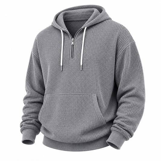 Comfort Waffle Pullover Hoodie