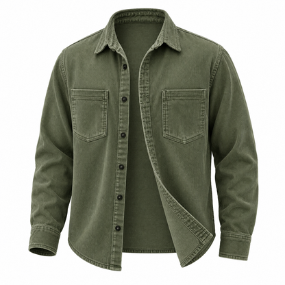 Soft Corduroy Button Up Shirt