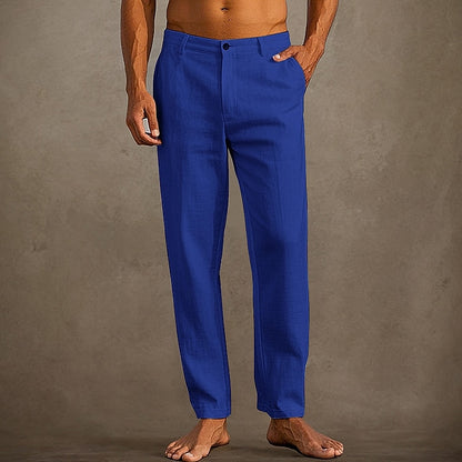 Summer Cotton Linen Pants - Everyday Comfort for Men