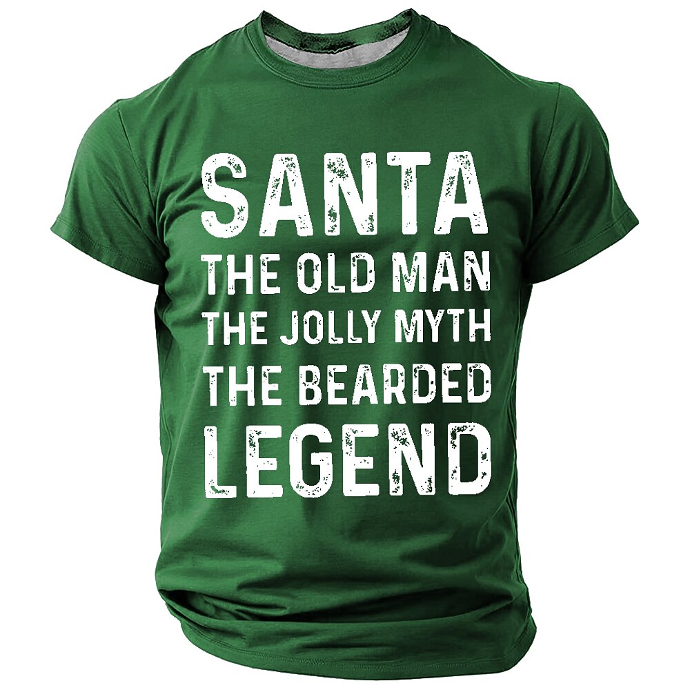 Christmas Santa Claus Outdoor Graphic Tee