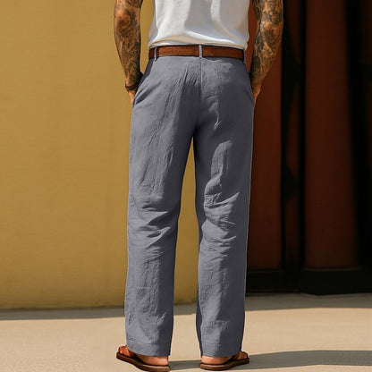 Men's Cotton Linen Baggy Pants