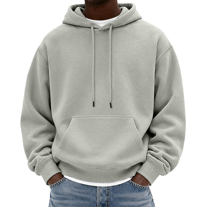 Comfort Pocketed Cotton Hoodie