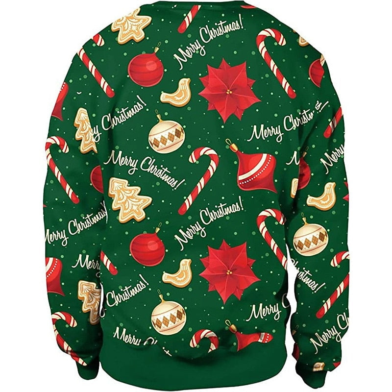 Ugly Christmas Festive Graphic Sweatshirt