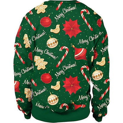 Ugly Christmas Festive Graphic Sweatshirt
