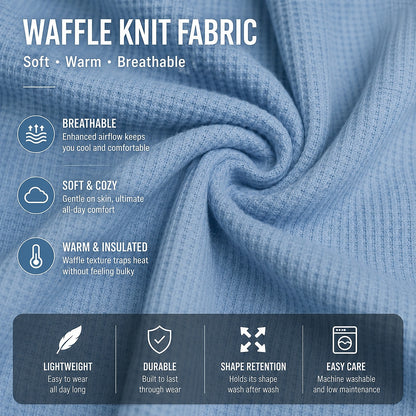 Comfort Waffle Zipped Sweatshirt