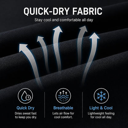 Lightweight Quick-dry Drawstring Pants - For Everyday Comfort & Easy Movement