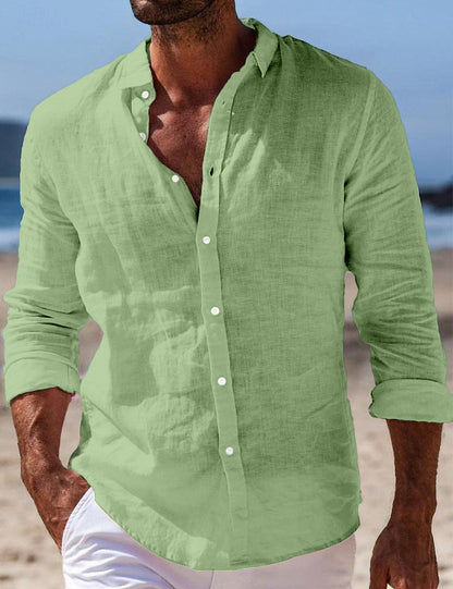 Classic Cotton Linen Shirt