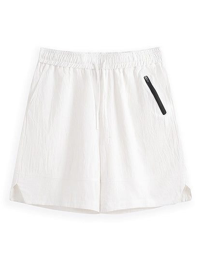 Men's Summer Linen Shorts-Multi-Pocket, Casual & Comfortable