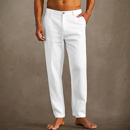 Summer Cotton Linen Pants - Everyday Comfort for Men