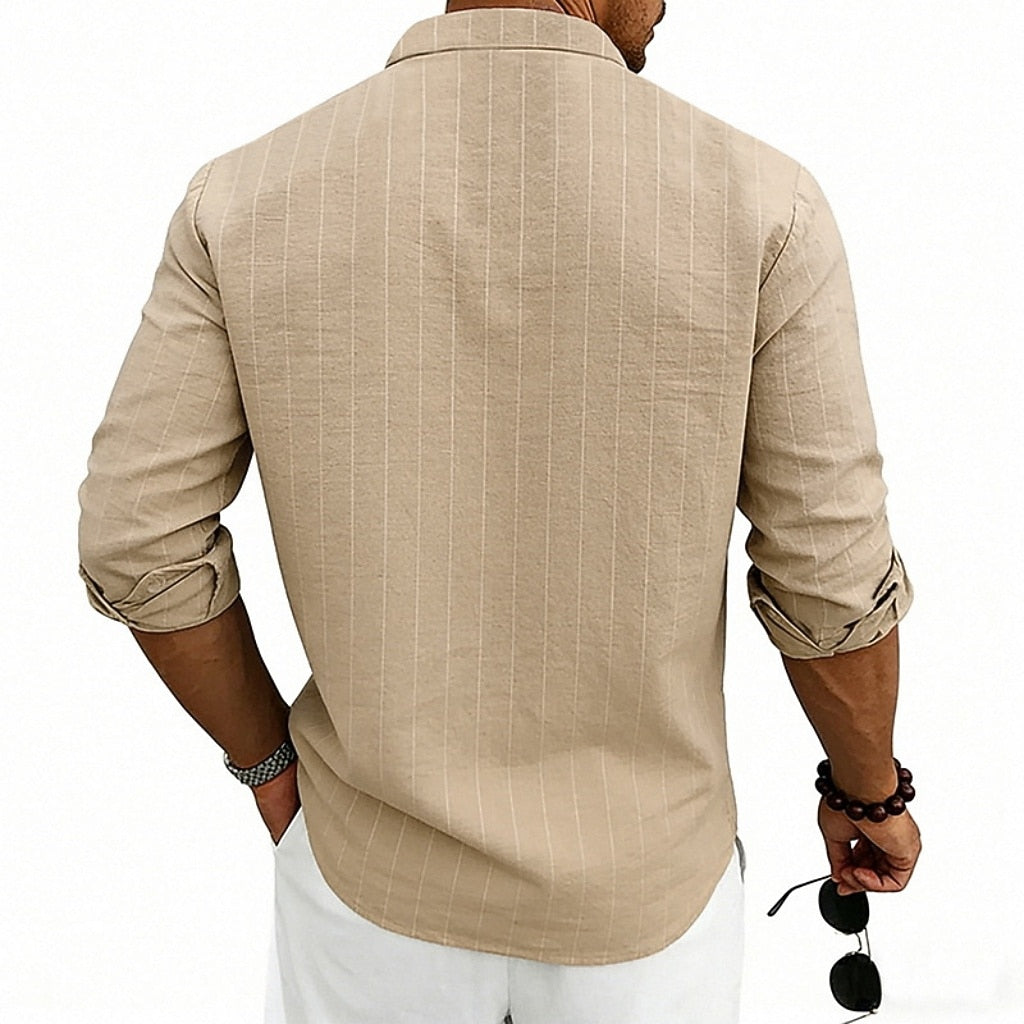 Men's Everyday Cotton Linen Shirt