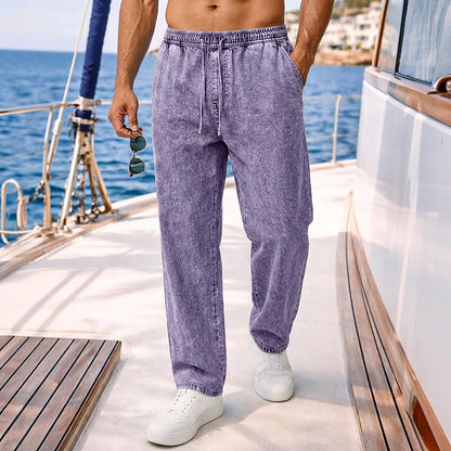 100% Cotton Acid Wash Pants