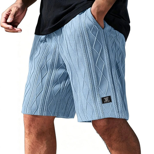 Men's Textured Jacquard Shorts
