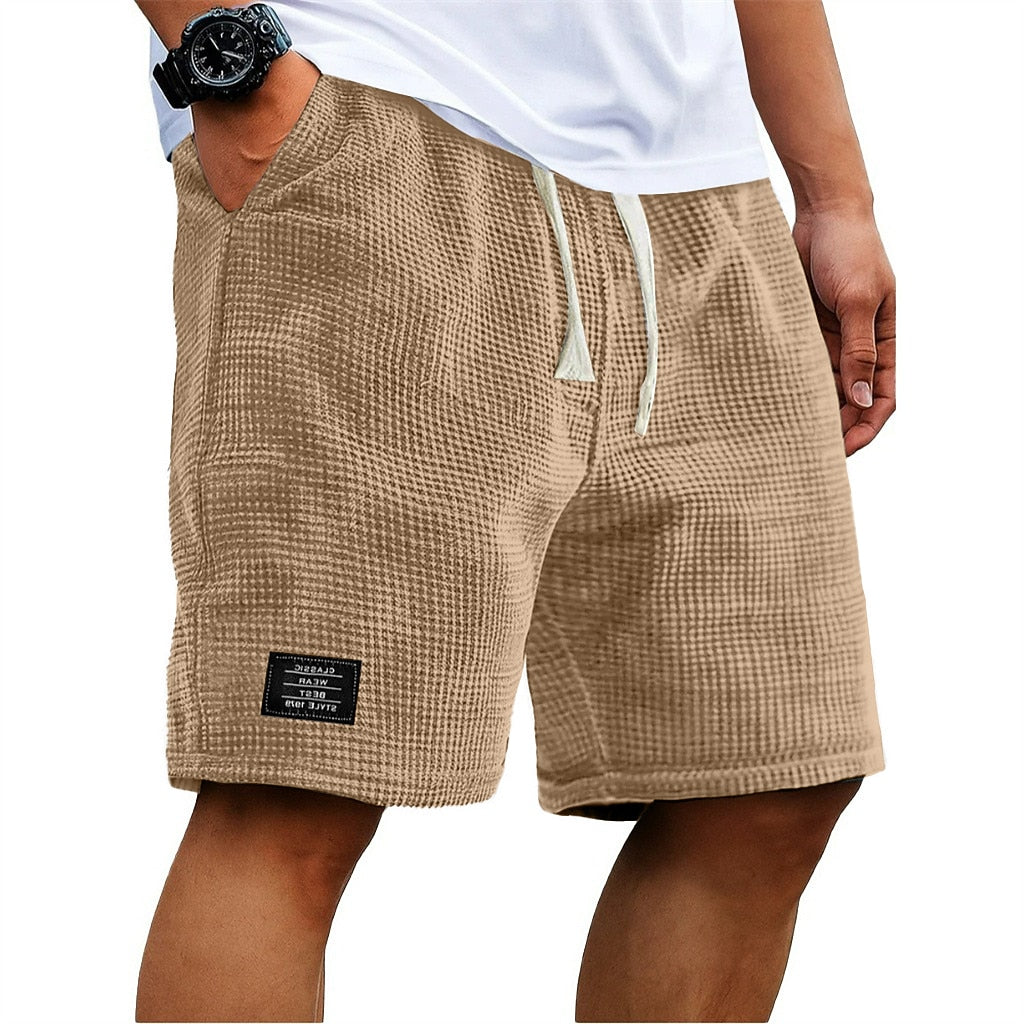 Men's Waffle Knit Shorts
