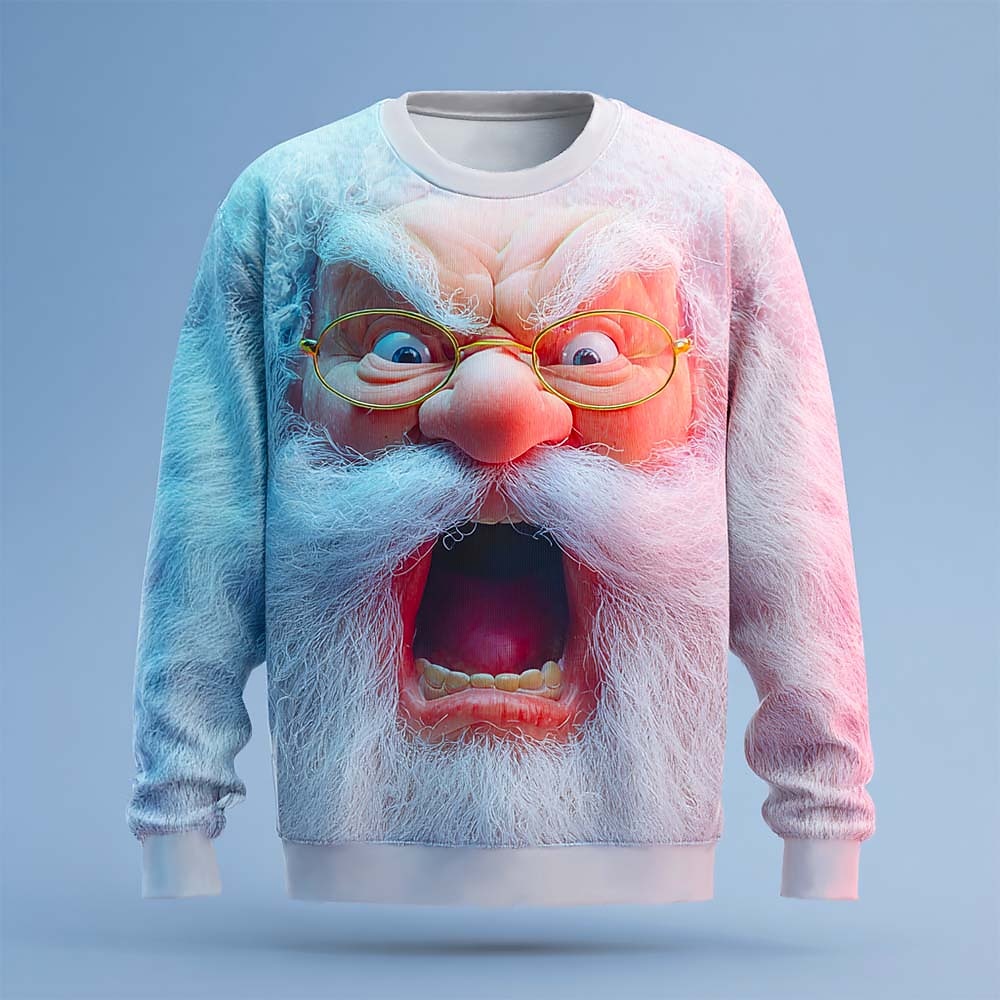 Christmas Santa Streetwear Sweatshirt