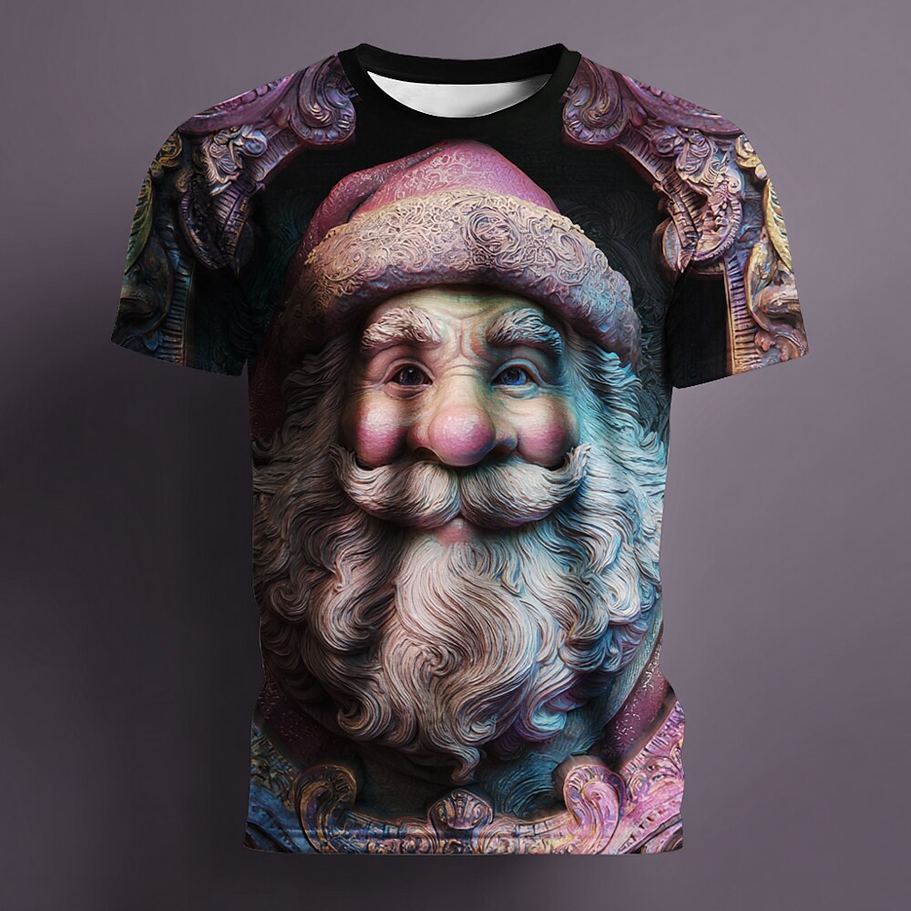 Festive Santa Christmas Party Tee