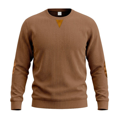 Soft Textured Corduroy Sweatshirt