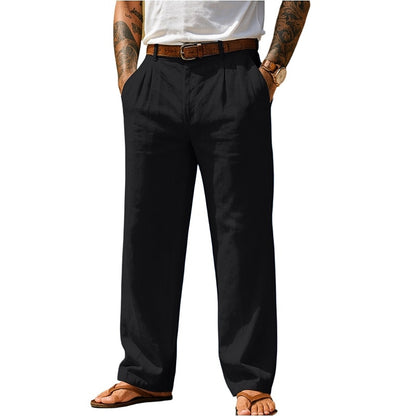 Men's Cotton Linen Baggy Pants