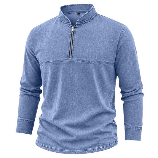 Broken-In 100% Cotton Henley Shirt