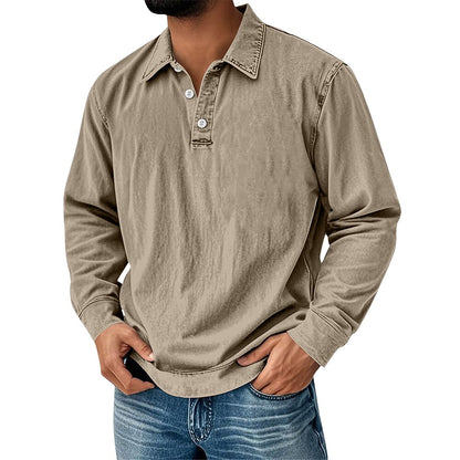 Comfort Washed 100% Cotton Polo Shirt