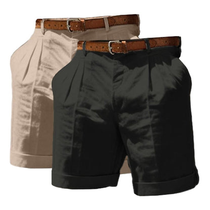 Lightweight Linen Shorts-2 Piece Set