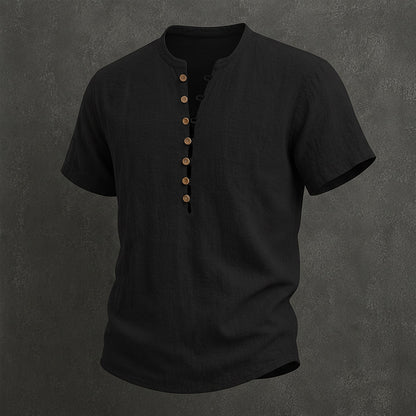 Comfortable Linen Popover Shirt