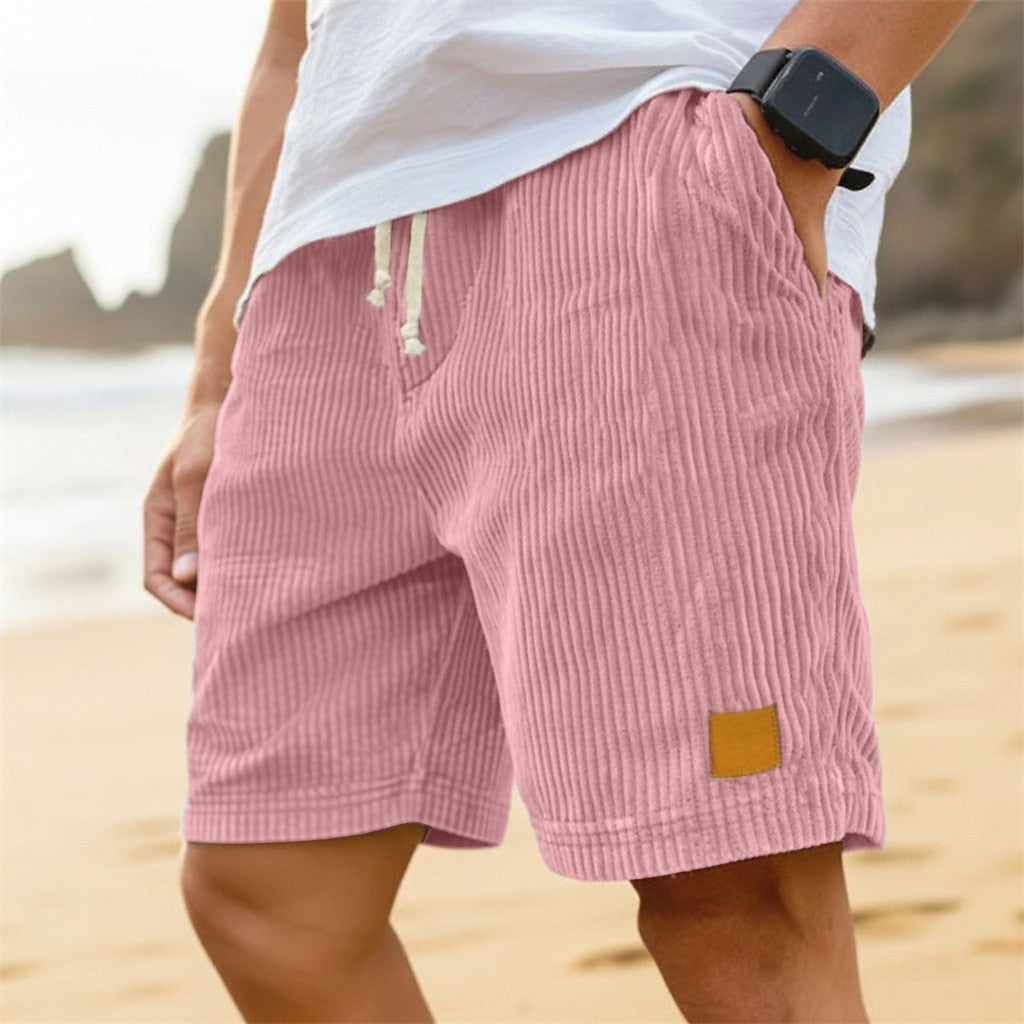 Men's Summer Corduroy Shorts