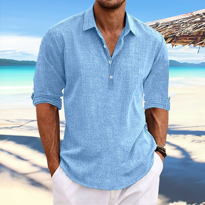 Classic Cotton Linen Shirt