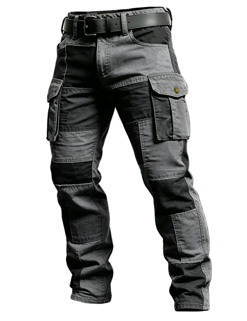 Men's Textured Tactical Cargo Comfort Pants