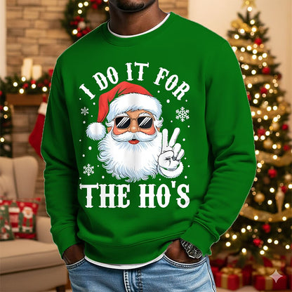 Christmas Santa Festive Vintage Cool Sweatshirt