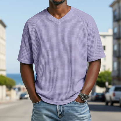 Men's Short Sleeve Waffle T-Shirt