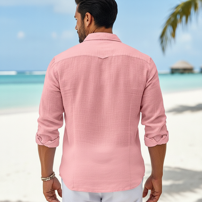 Summer Cotton Linen Shirt
