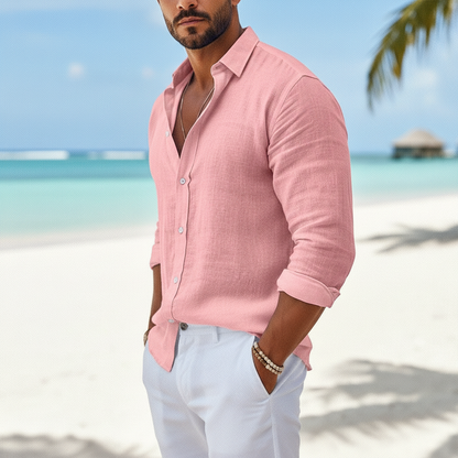 Summer Cotton Linen Shirt