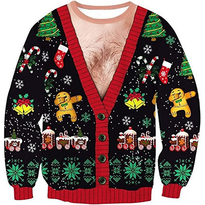Ugly Christmas Designer Graphic Sweatshirt