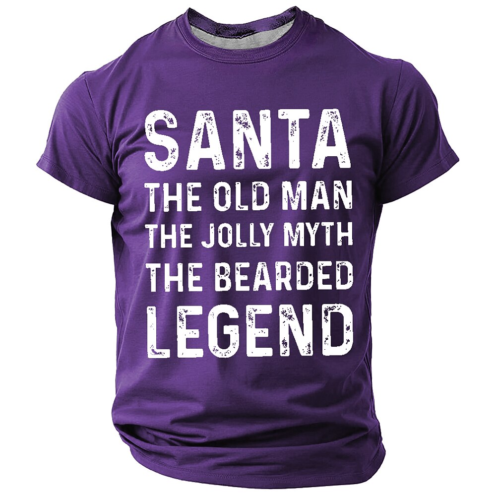 Christmas Santa Claus Outdoor Graphic Tee