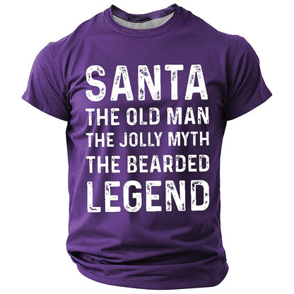 Christmas Santa Claus Outdoor Graphic Tee