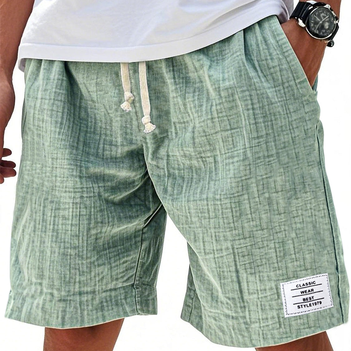 Breathable Cotton Linen Shorts