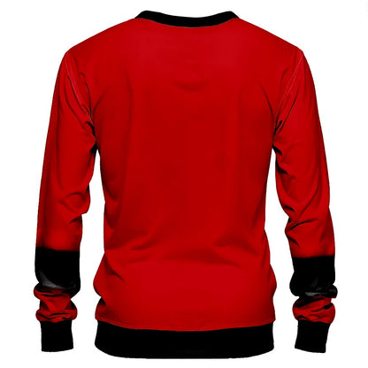 Christmas Gingerbread Costume Graphic Sweatshirt