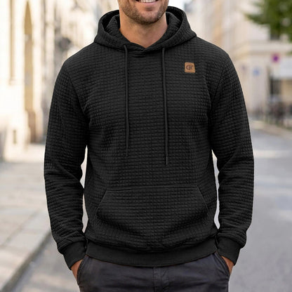 Comfort Waffle Drawstring Hoodie