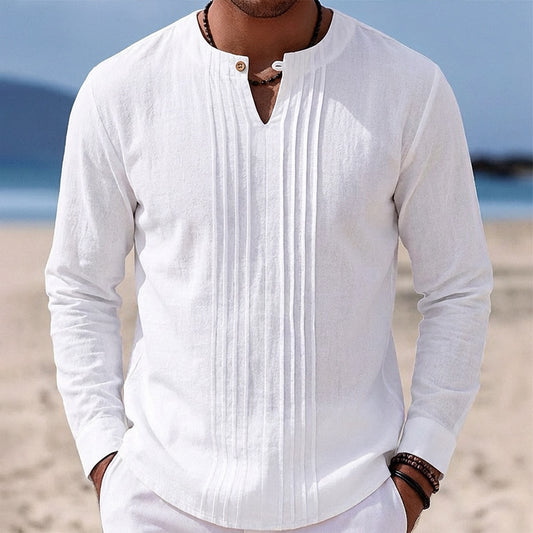 Linen Shirt - Perfect for Beach & Vacation